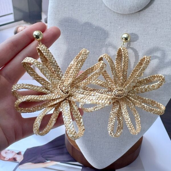 LaceBloom Hoops